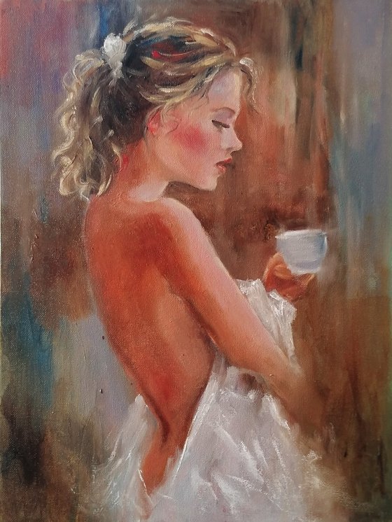 Morning Coffee, Nude 242