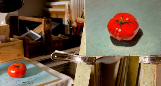 still life of tomato for food lovers