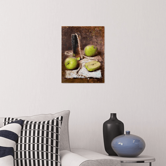 Retro Apple Still Life