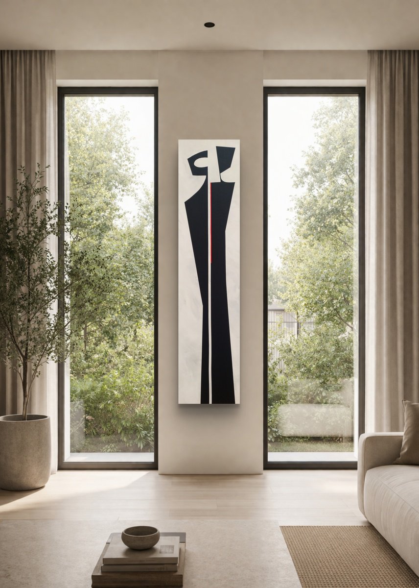 Standing Form 3 By Veronika Obushikhina, 10 X 39, Artwork For Sale On Artfinder