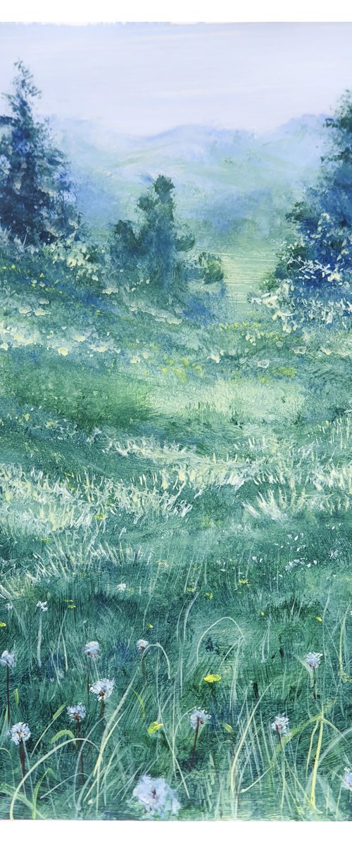 Smell of Grass 2 by Yulia Schuster