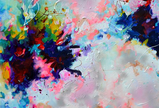 Abstract Dreamscape Flowering Woodland