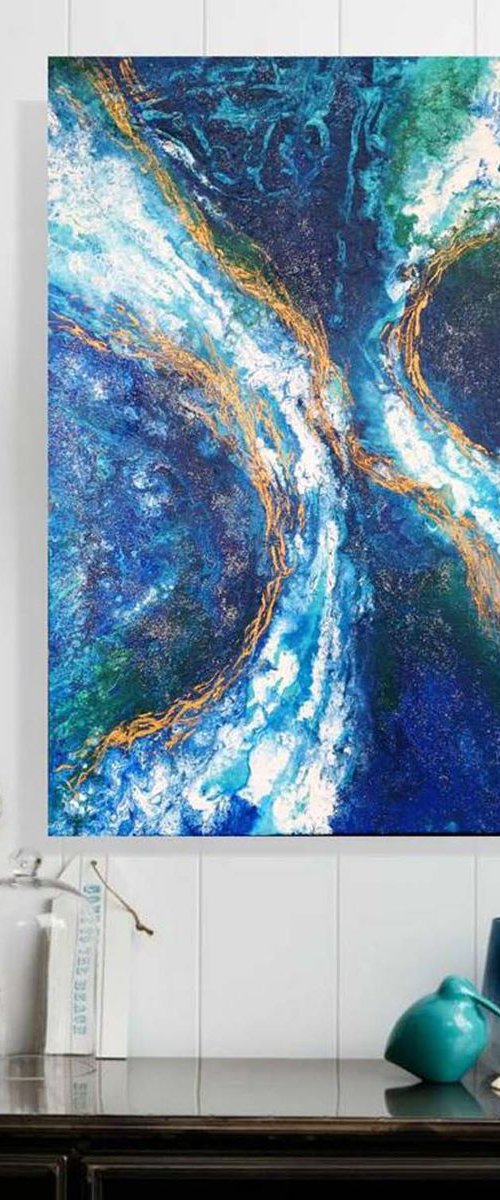 Dreaming blues by Eleni Denart