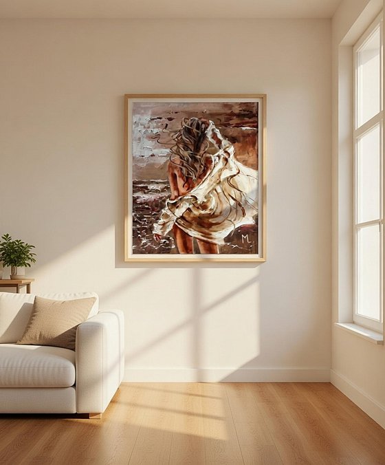 " AFTER THE STORM BEACH "