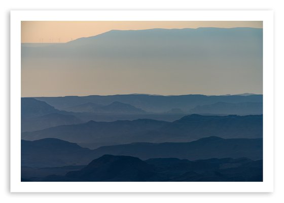 Sunrise over Ramon crater #6