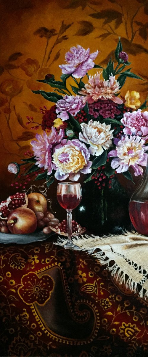 Festive still life by Oleg Baulin