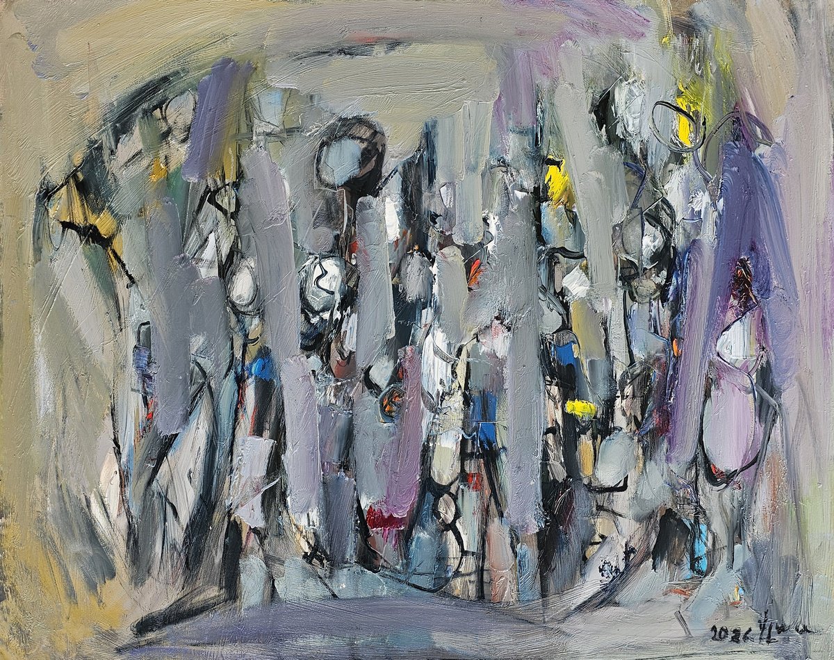 Layers Of Thought By Vlas Ayvazyan, 35 X 28, Artwork For Sale On Artfinder