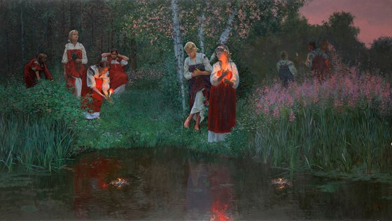 Ivan Kupala. Fortunetelling