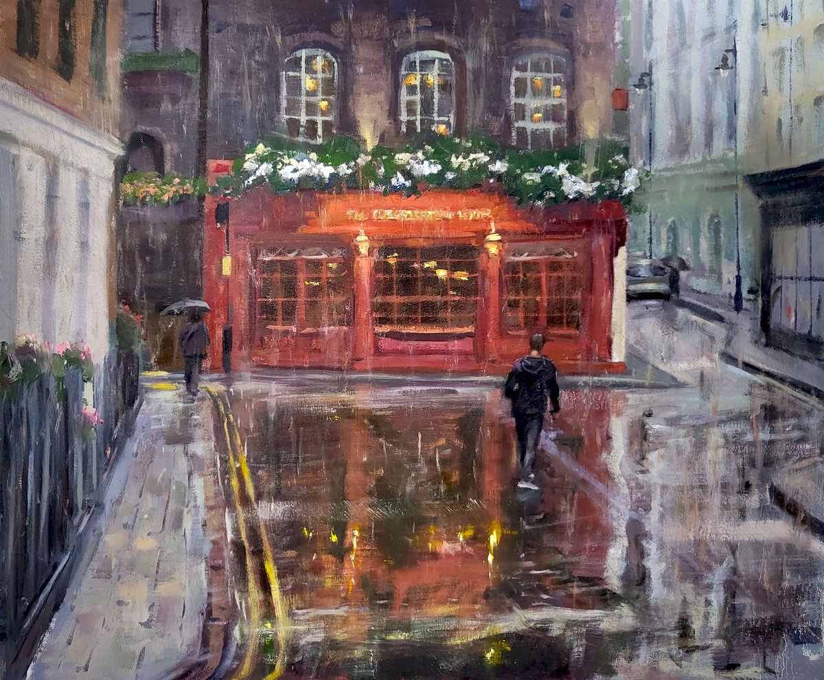Rain in Mayfair by Kristina Sellers
