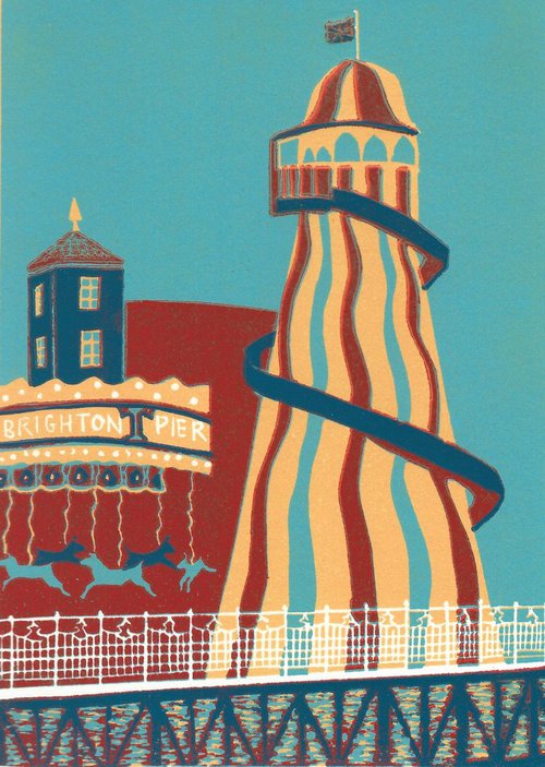Brighton Pier by Jennie Ing