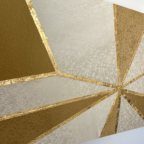 Geometry ~Kintsugi~ (Kimono upcycled)