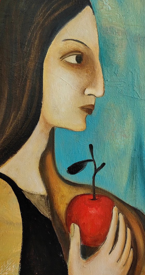 The red face