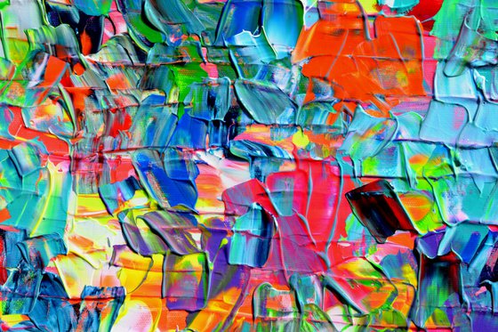 Palette 8 - Colorful Textured Abstract