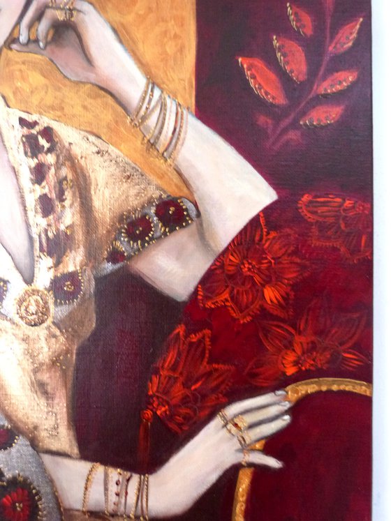 Agathe's boudoir 46 x 55 cm