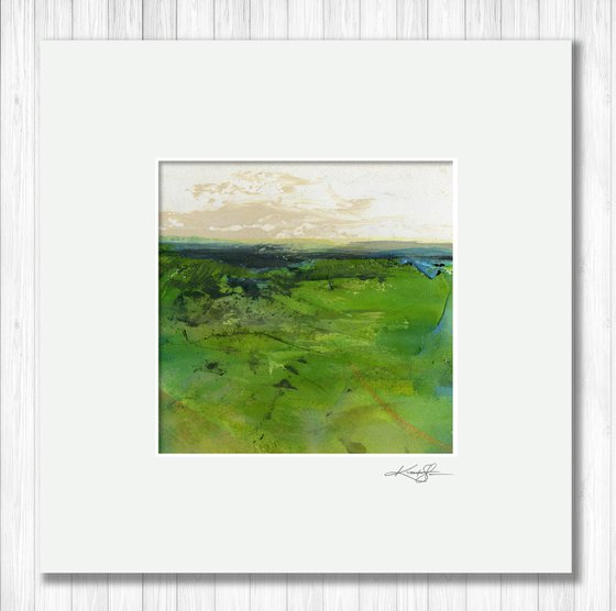 Mystical Land 346 - Landscape Painting by Kathy Morton Stanion