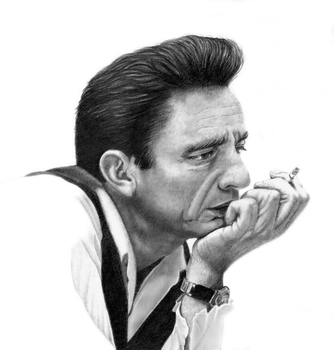 Johnny Cash by Paul Stowe