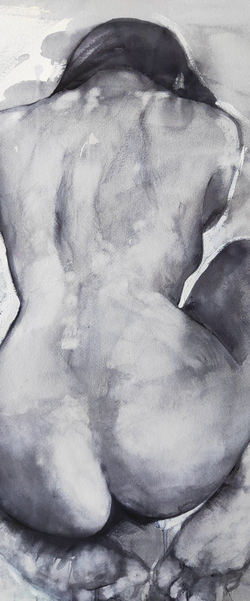 "Female nude" by Olga Tsarkova by Olga Tsarkova