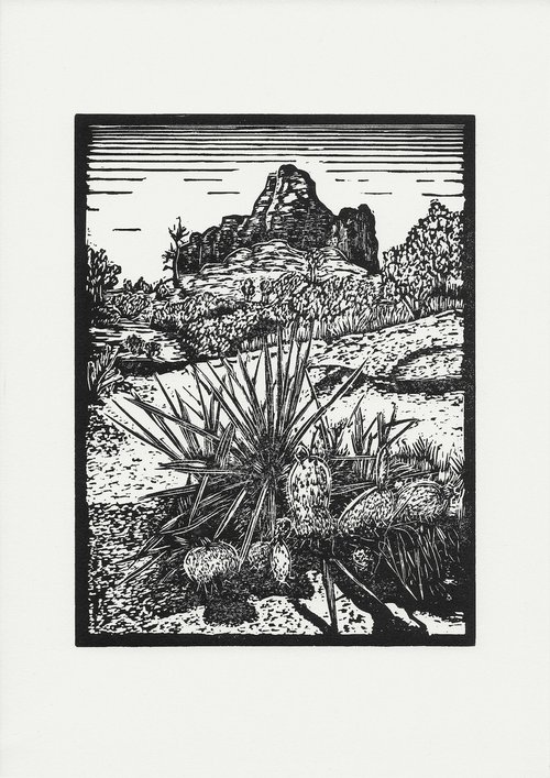 Bell Rock, Sedona by The Inkery