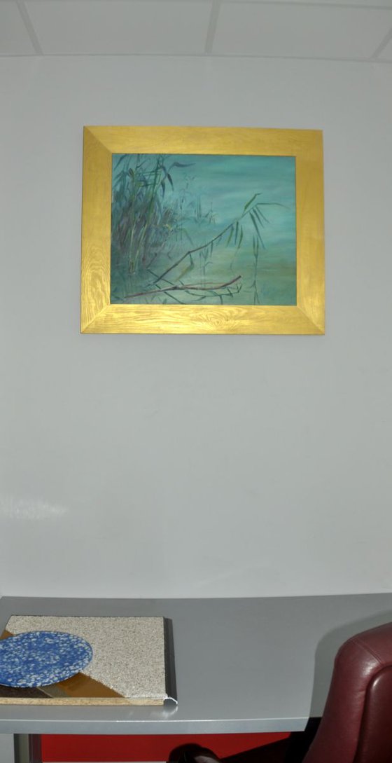 REED  framed oil painting 68X53