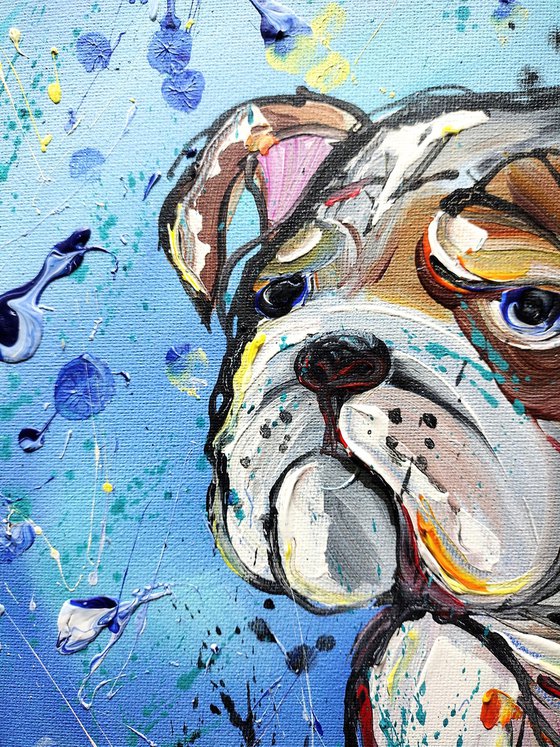 Dog Art - 'Bulldog'