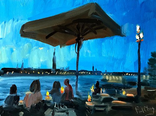Venice Dinner by Paul Cheng