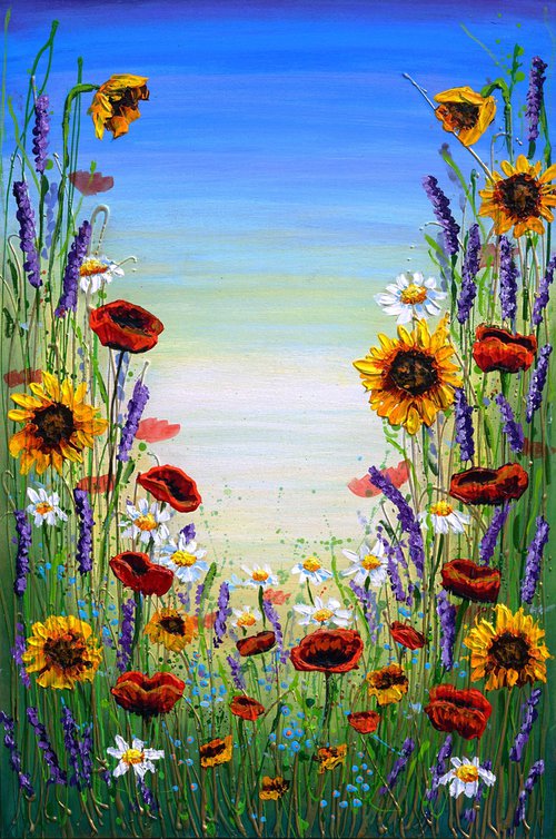 Symphony of Wildflowers by Amanda Dagg