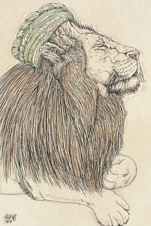Lion by silvia gaudenzi