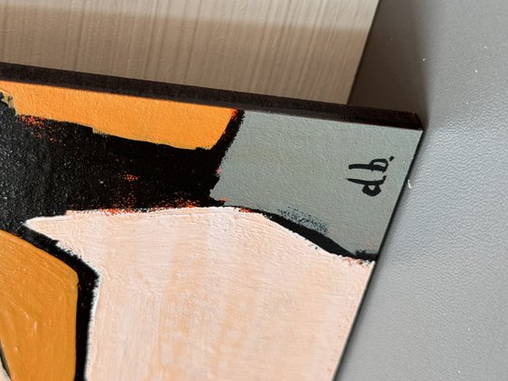 Women Drinking Coffee Original Painting