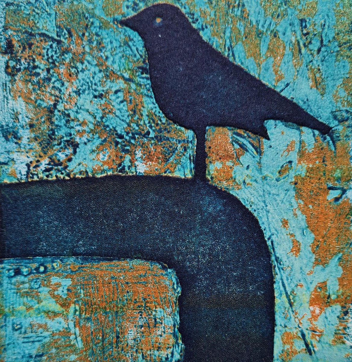 Blue Blackbird by Jay Seabrook