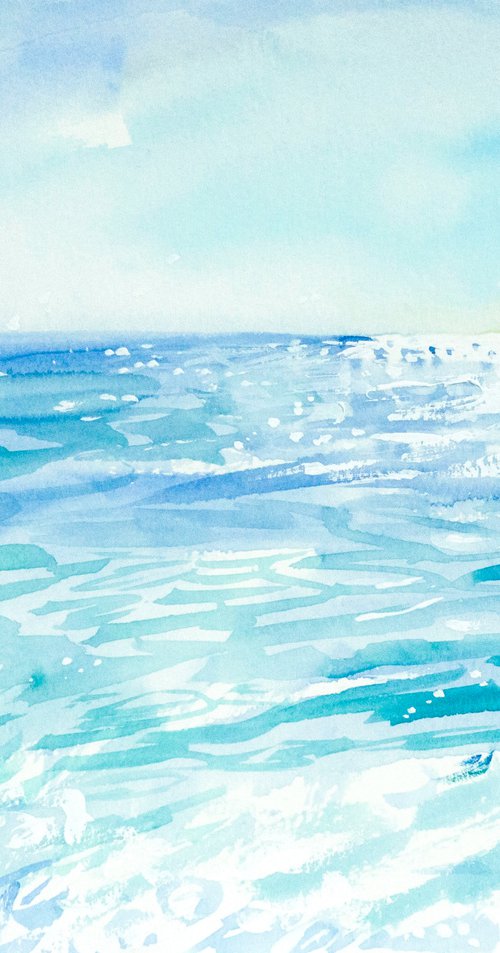 Seascape. Mediterranean Series #2 by Daria Galinski