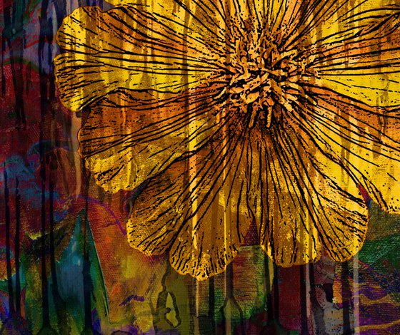 Yellow Cosmos Flower