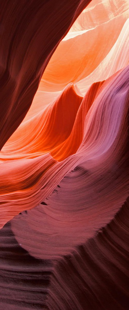 The Waves of Antelope Canyon by Alex Cassels