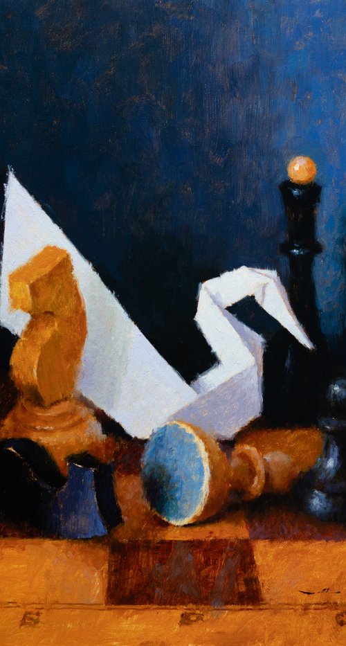 “Paper Swan” by ROSTYSLAV MALYSH