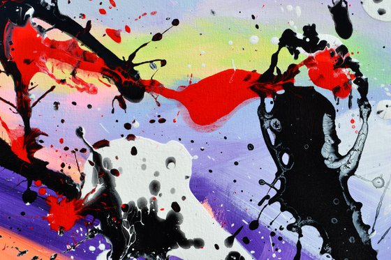 Elements - Large Colorful Abstract Painting
