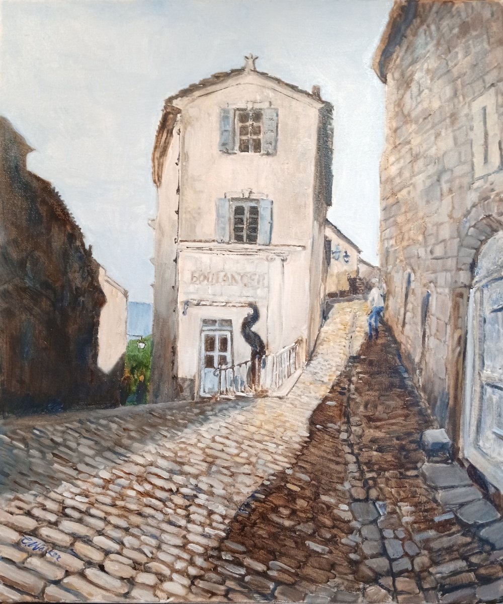 La Boulangerie - Lacoste By Chris Walker, 18 X 22, Artwork For Sale On Artfinder