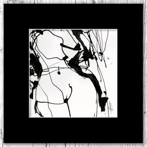 Doodle Nude 13 - Minimalistic Abstract Nude Art by Kathy Morton Stanion by Kathy Morton Stanion