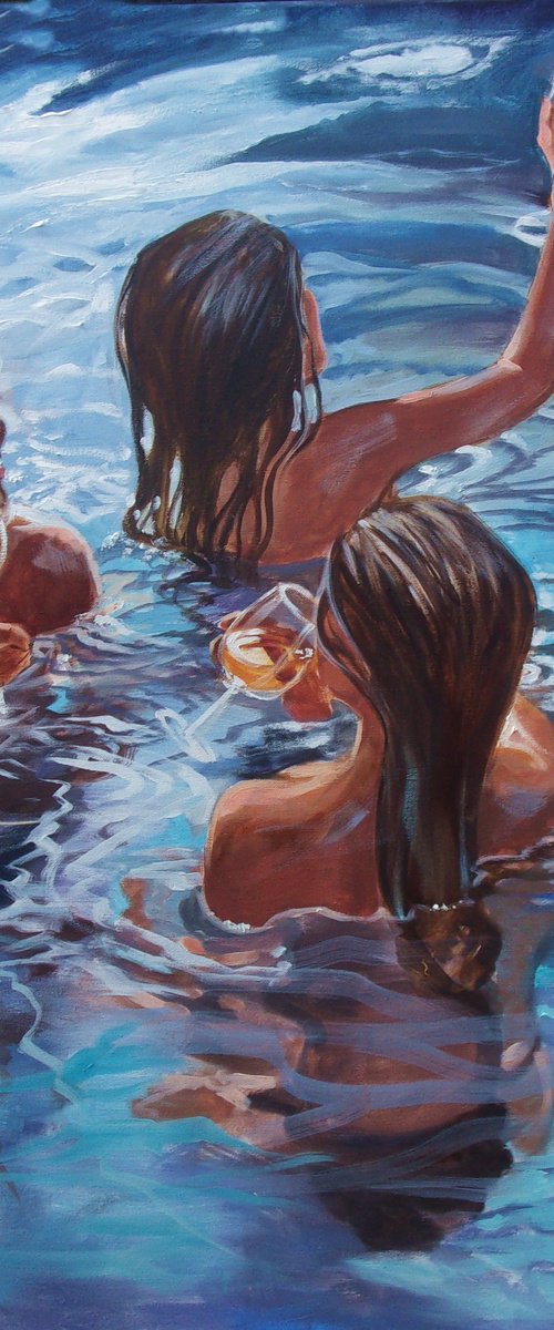 " POOL PARTY " by Monika Luniak