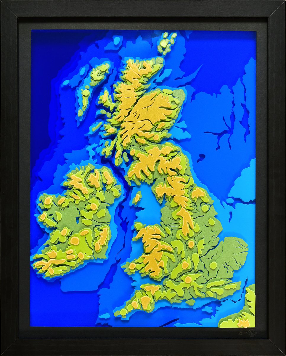 British Isles by Olga Skorokhod