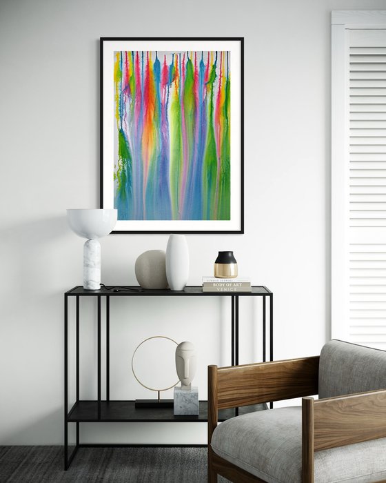Rainbow wash