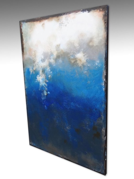 blue frontier (120 x 80 cm)