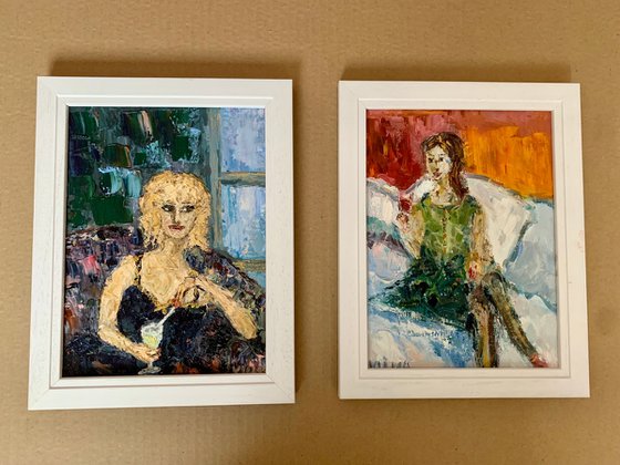 Evening with cocktail