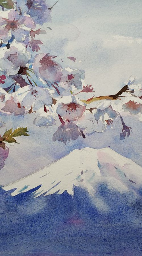 Mount Fuji by Jing Chen