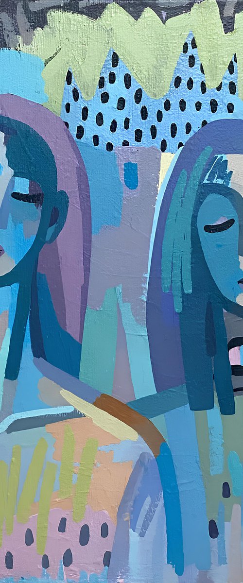 Quiet Conversation 2 by Sofi Ginger