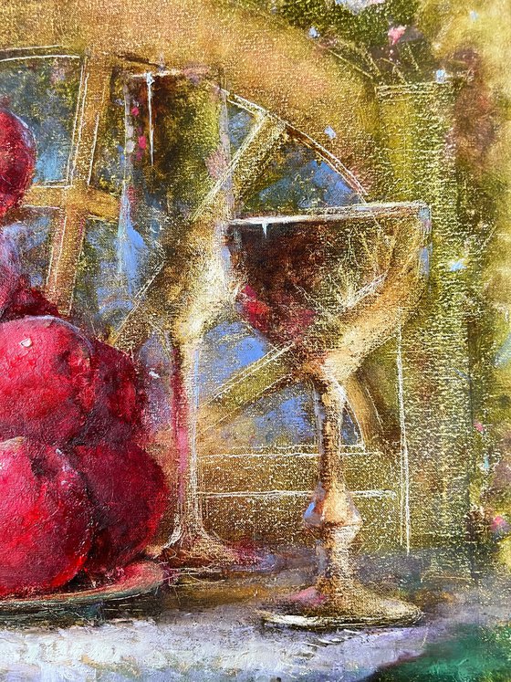 Red Apples on Table