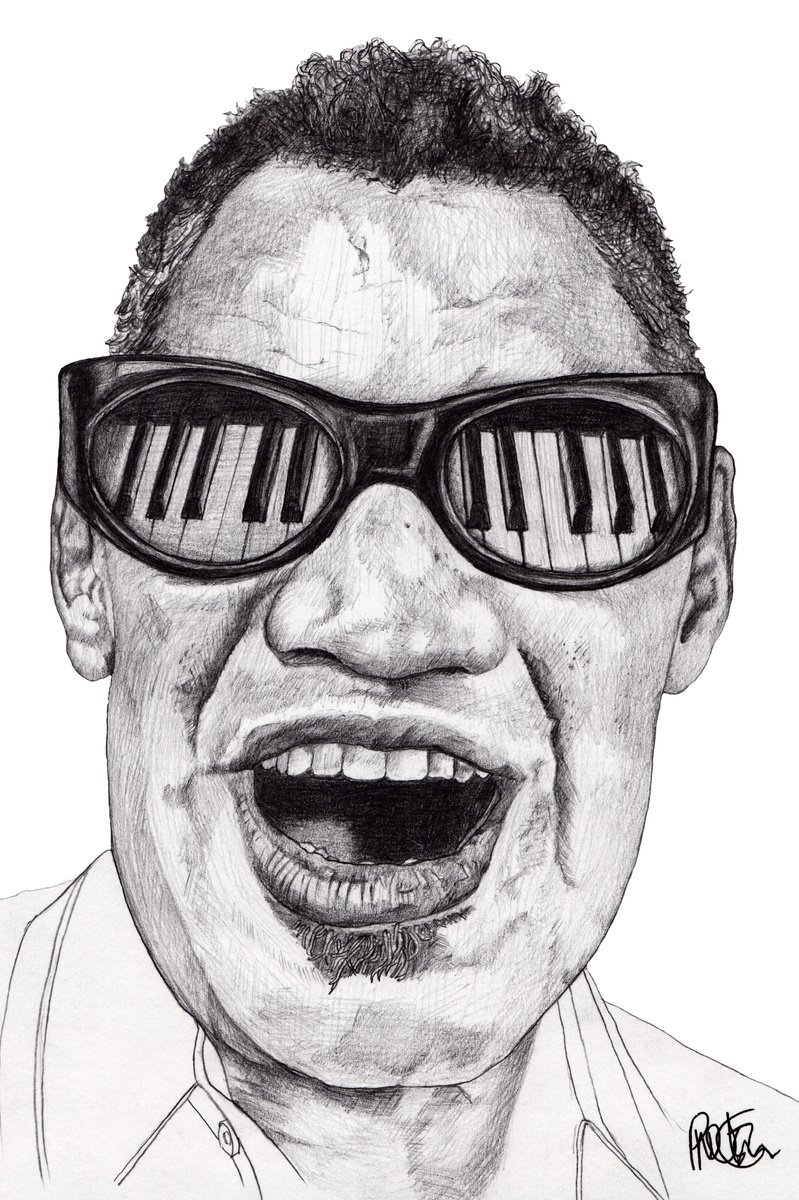 Ray Charles by Paul Nelson-Esch