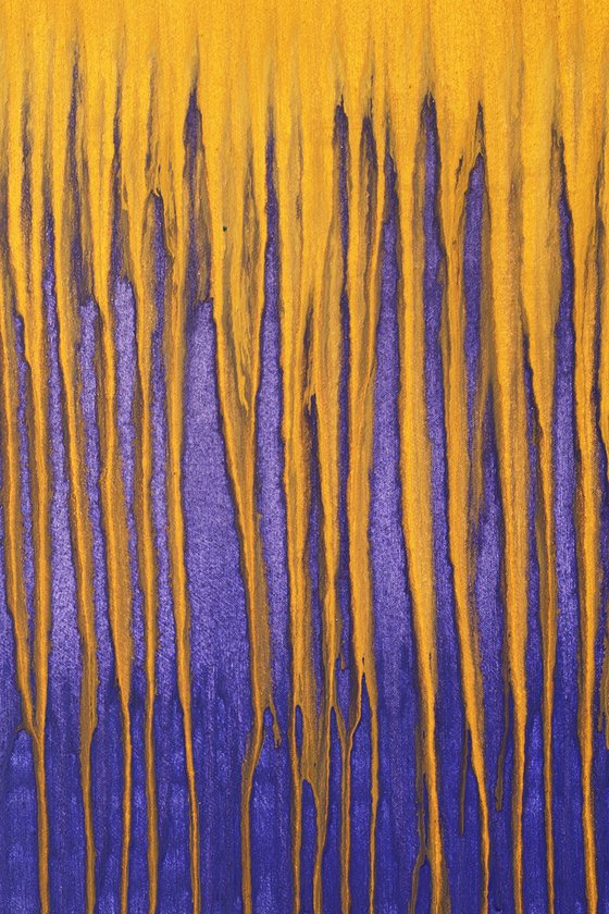 Tuesday (Orange Over Purple)