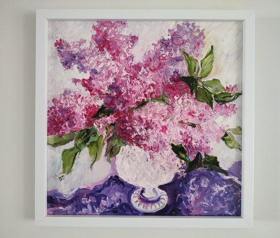 Lilac Laces FRAMED