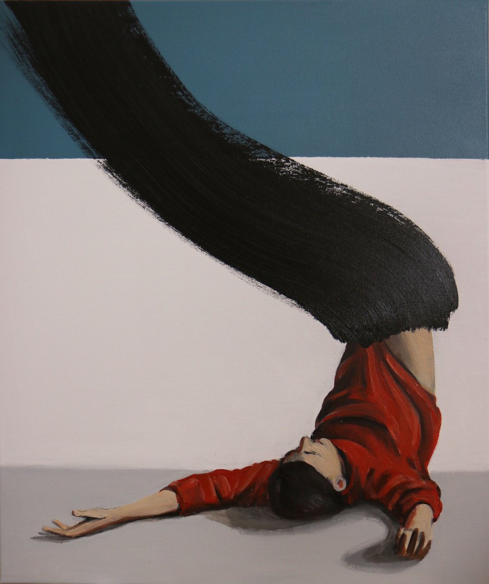 Expressive Oil Painting , Flight By Anzhelika Klimina, 20 X 24, Artwork For Sale On Artfinder