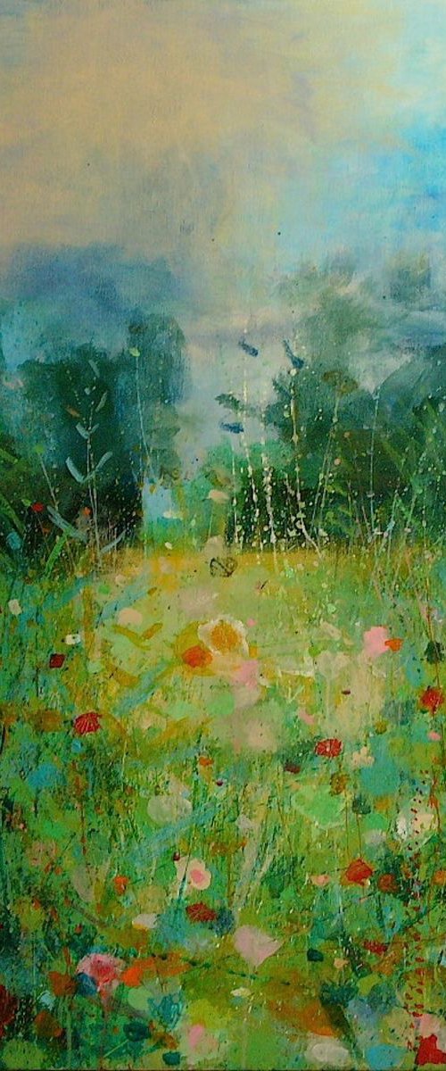 Amongst Flowers by Sandy Dooley