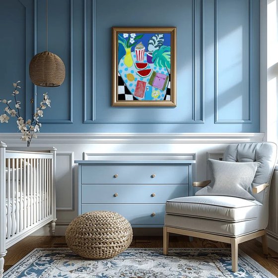 Moments of Summer on a Quiet Table